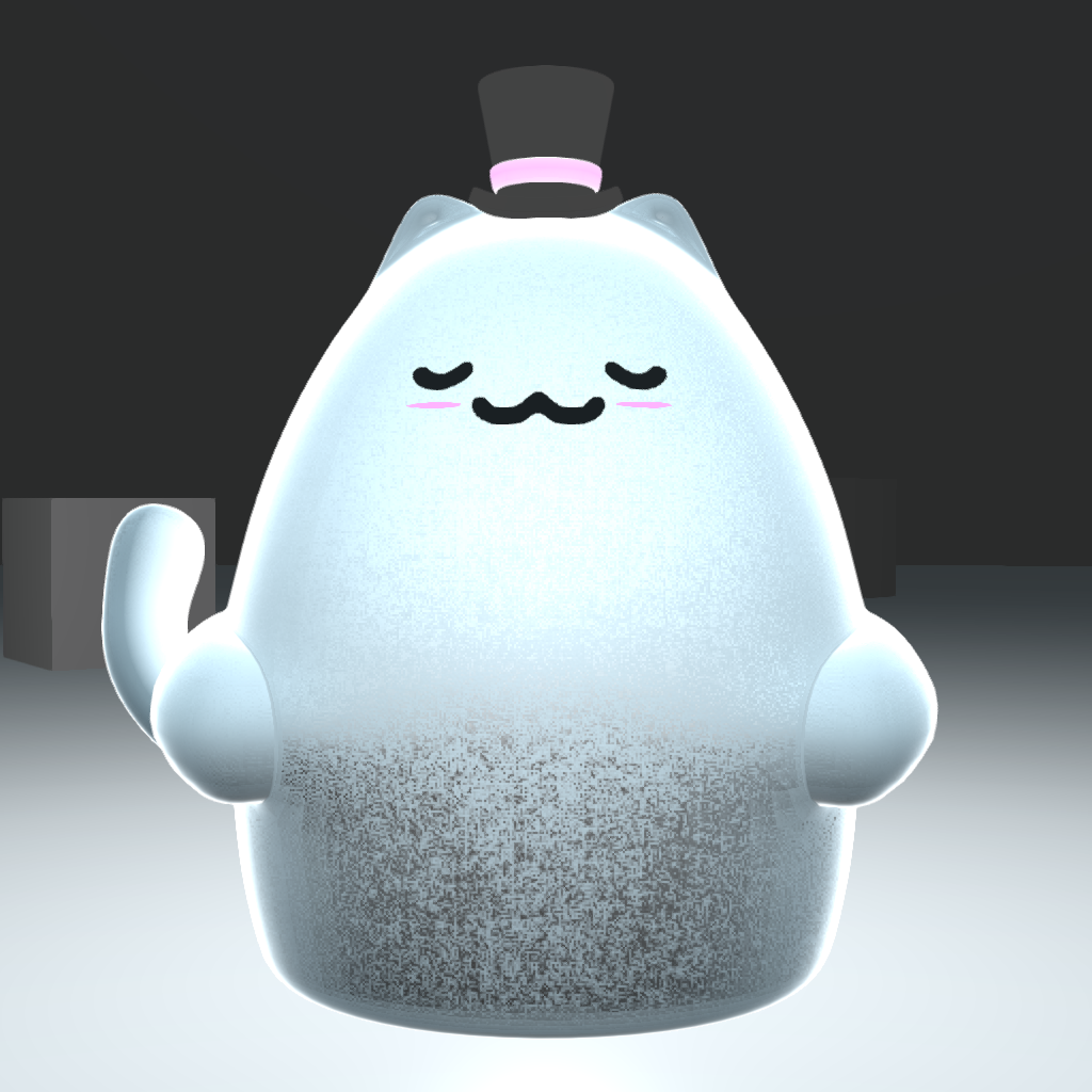 Glow Kitties #7 static token preview