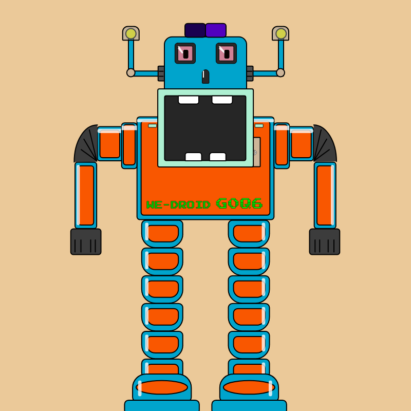 WE-DROIDs #12 static token preview