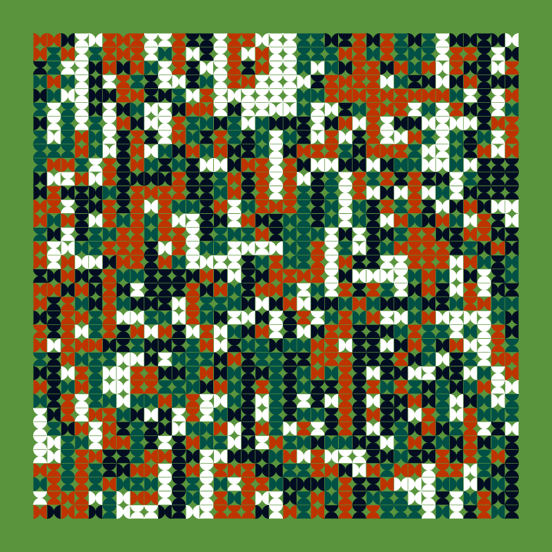 Mid-Century pattern #5 static token preview