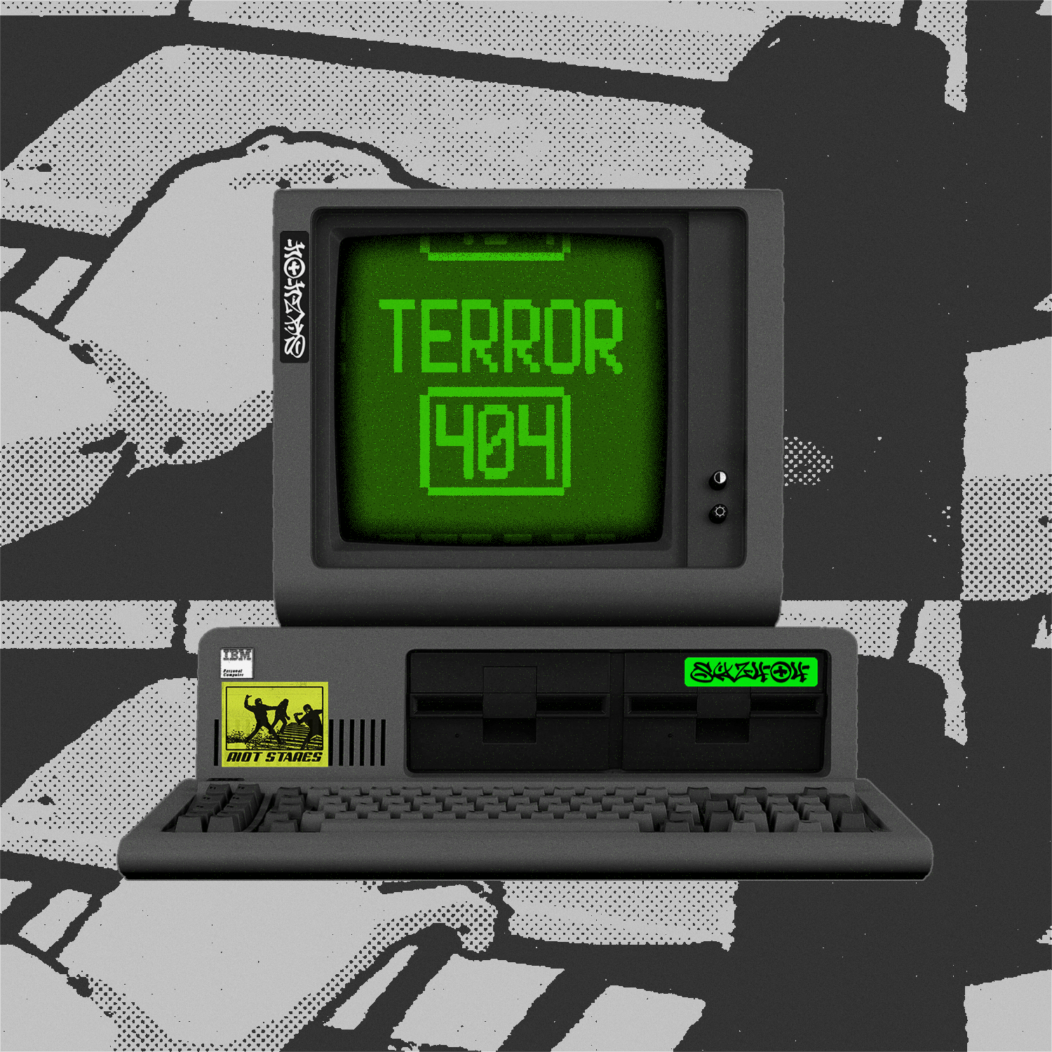 TERROR 404 - Genesis #4 static token preview