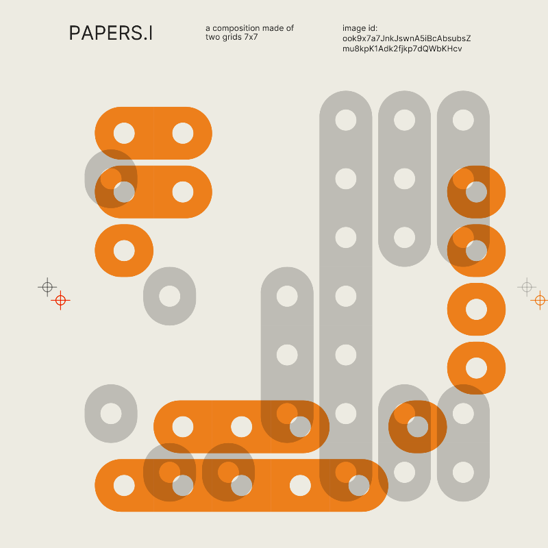 PAPERS.I #12 static token preview