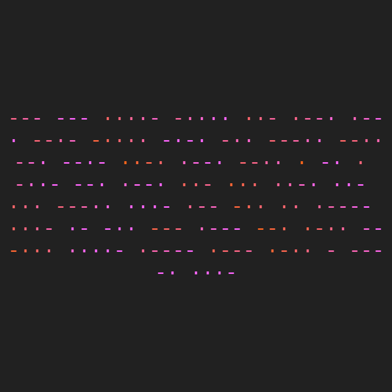 Hash > Morse #15 static token preview