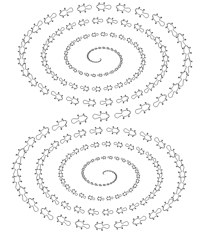Creature Spirals #9 static token preview