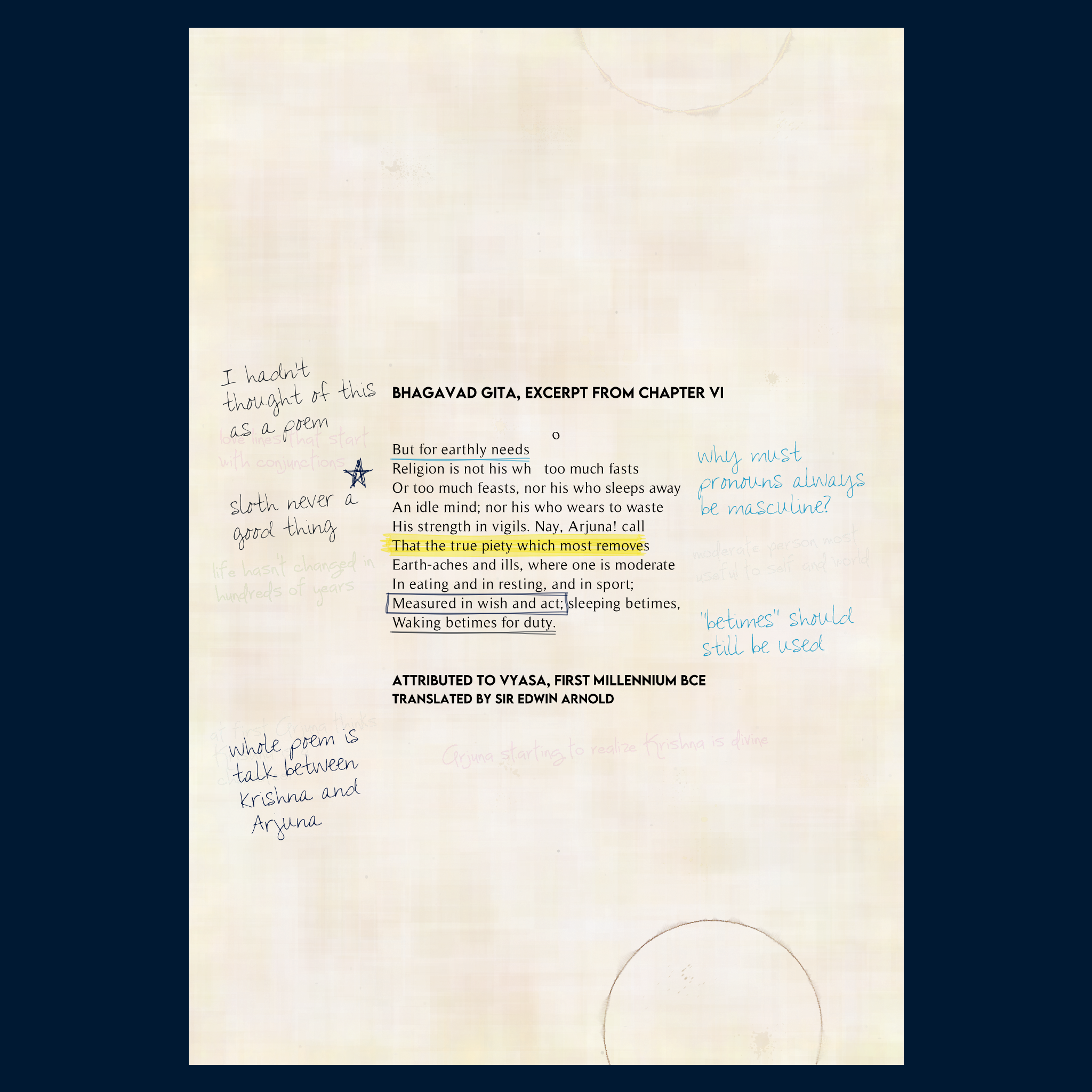 Poems in the Public Domain #3 static token preview