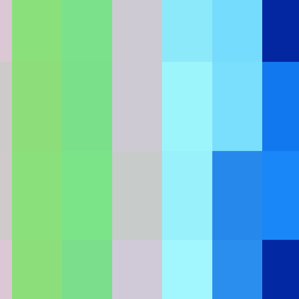 Pixelated Color Study #15 static token preview
