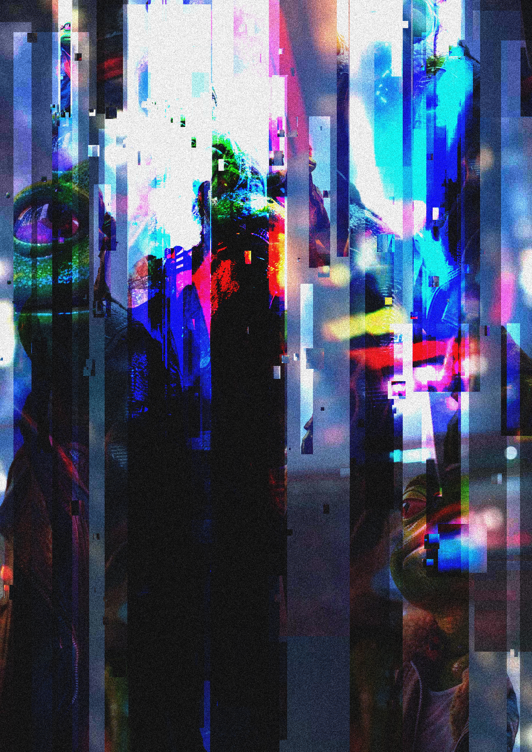 Cyber Pepe Collage #1 static token preview