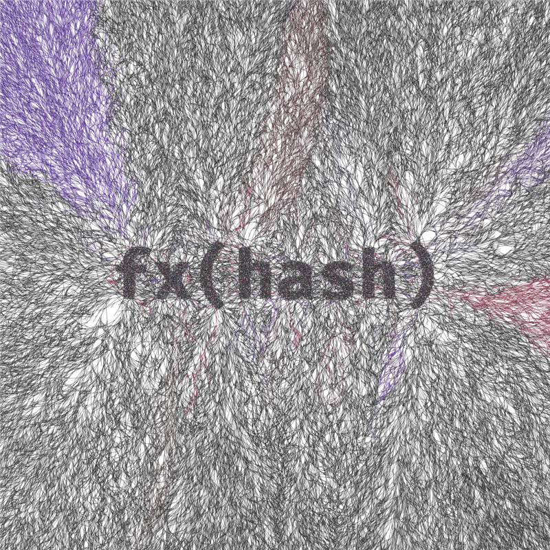 FXHASH Generative Logo #883 static token preview