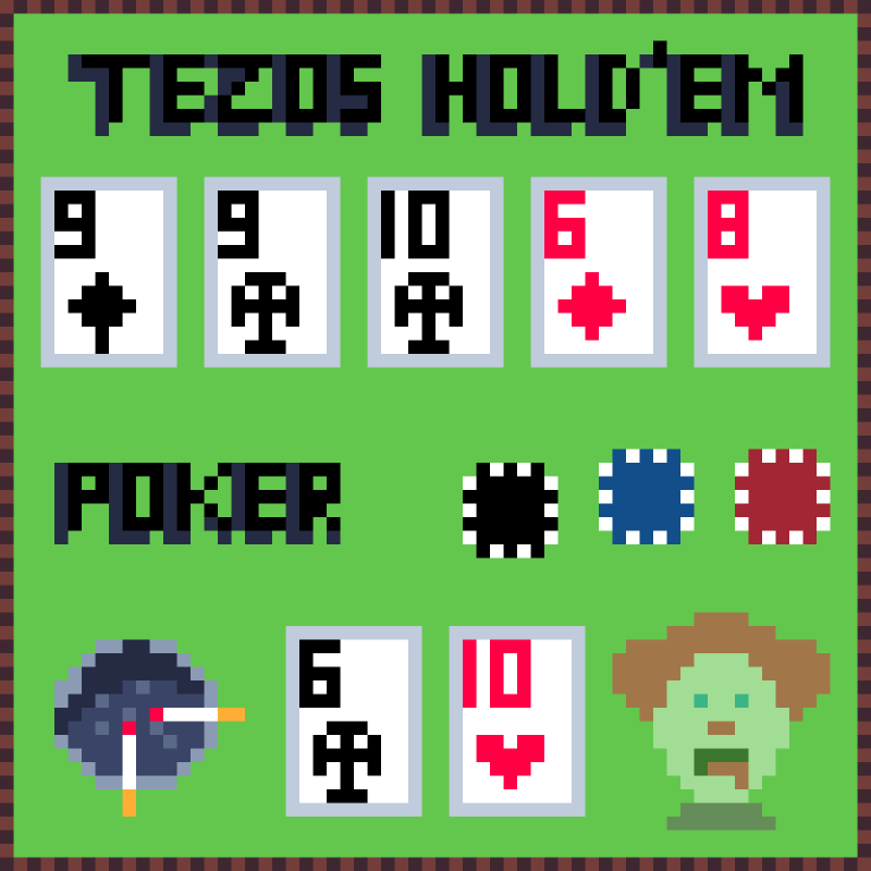 Tezos Hold'em Poker #20 static token preview