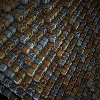 Tired Voxels #25 static token preview