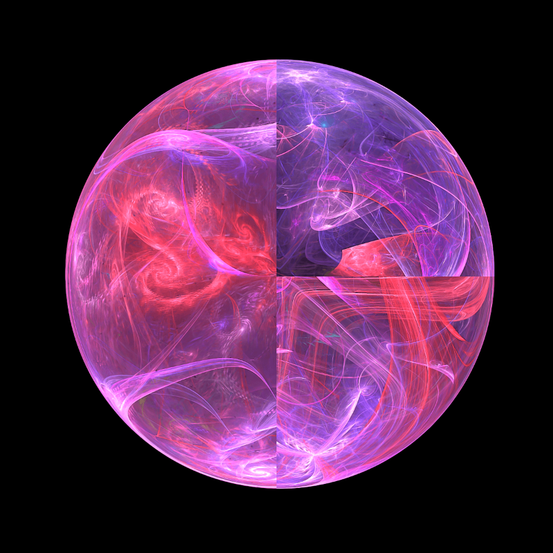 Fractal Bubble #4 static token preview