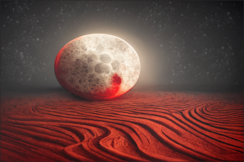 (Red) Moon #6 static token preview