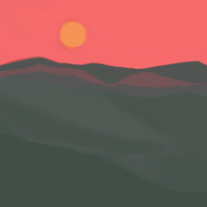 Colorful hills #1 static token preview