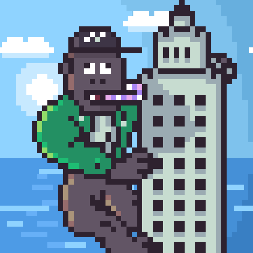 pixel-kong #16 static token preview