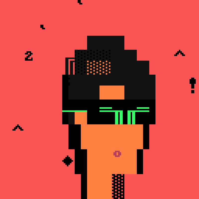 Gen DOS Punk #13 static token preview
