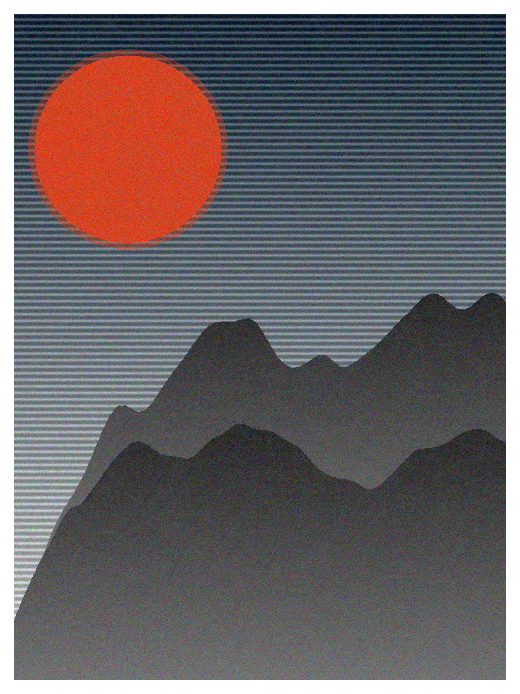 Mountain Glow #5 static token preview