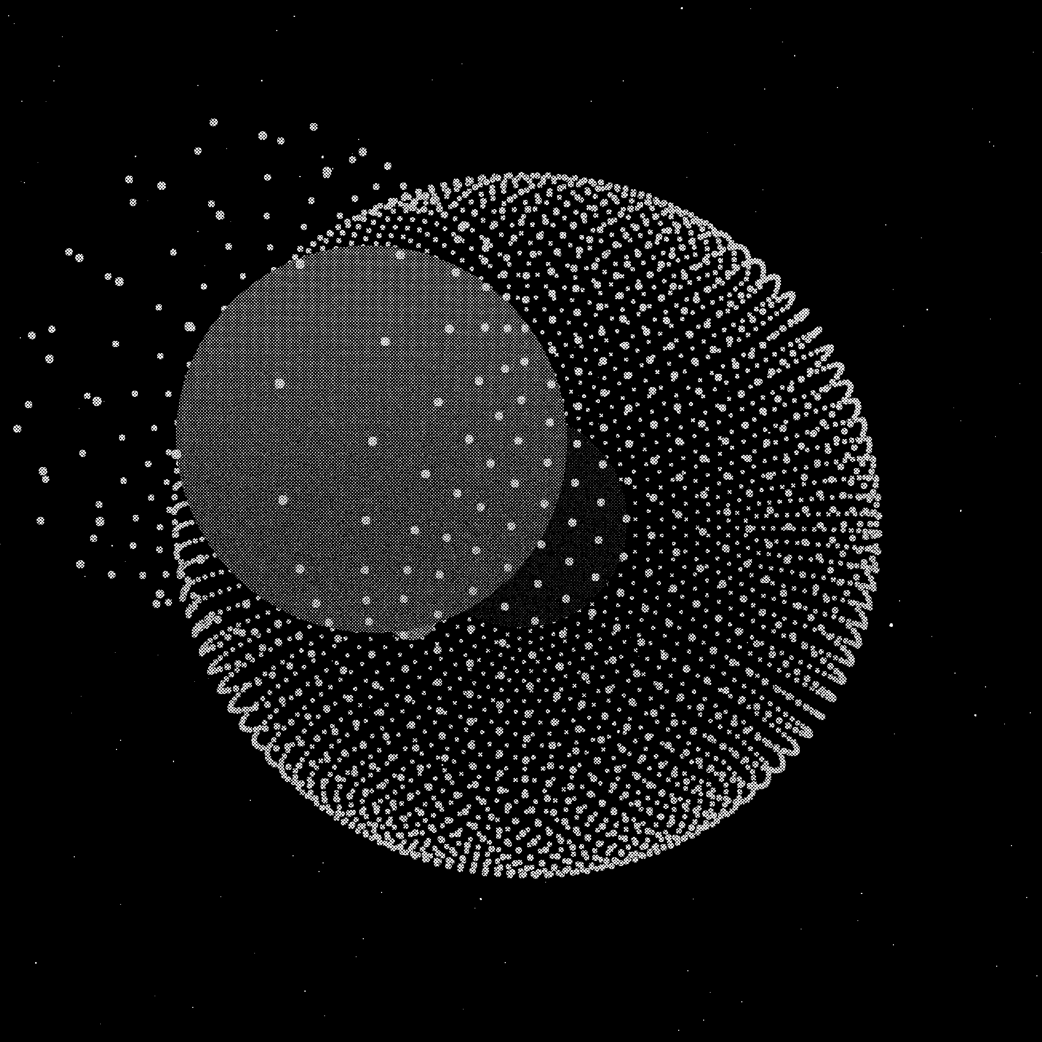 Cometary coma #6 static token preview