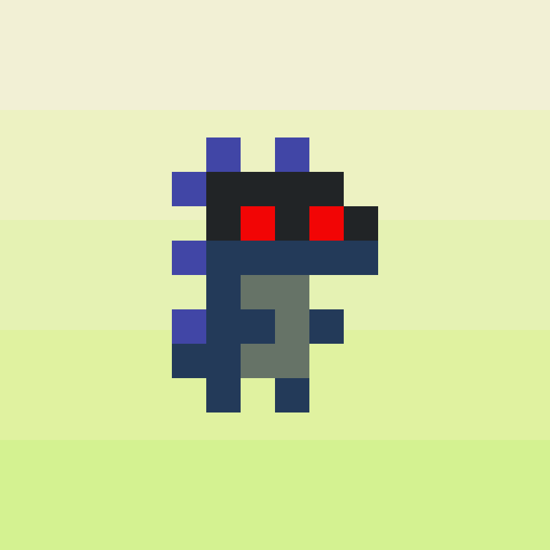 Coded Tiny Dinos #20 static token preview
