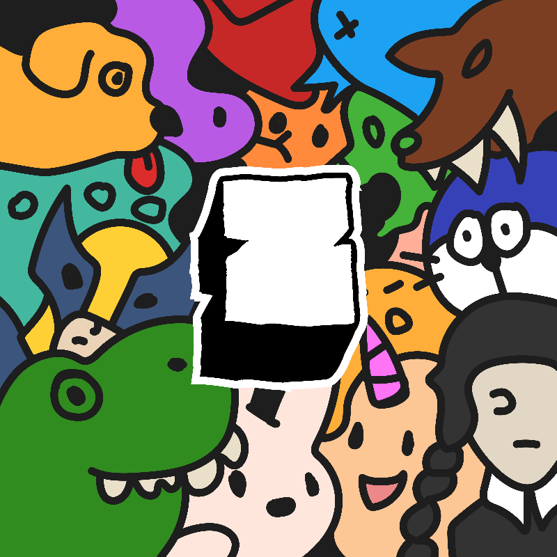 Doodle Letters #7 static token preview