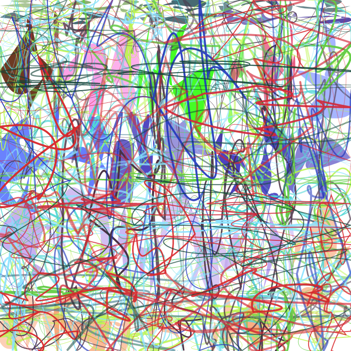 Action Painting #13 static token preview