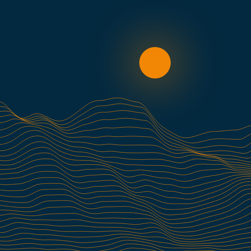 Sunset #25 static token preview