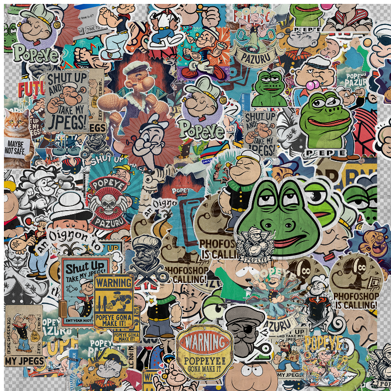 Sticker addict: PEPEYE #9 static token preview