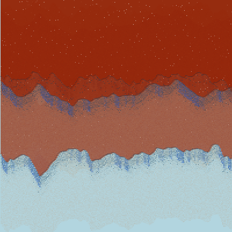 Glitched Mountains GT #234 static token preview
