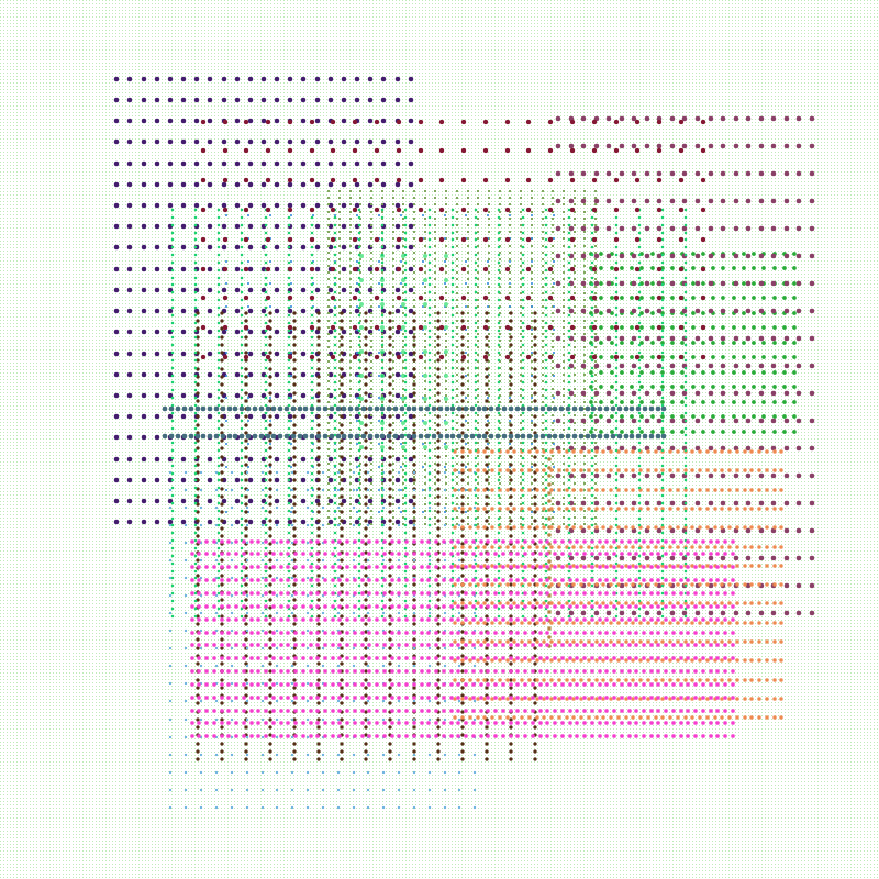 pointillist patchwork #24 static token preview