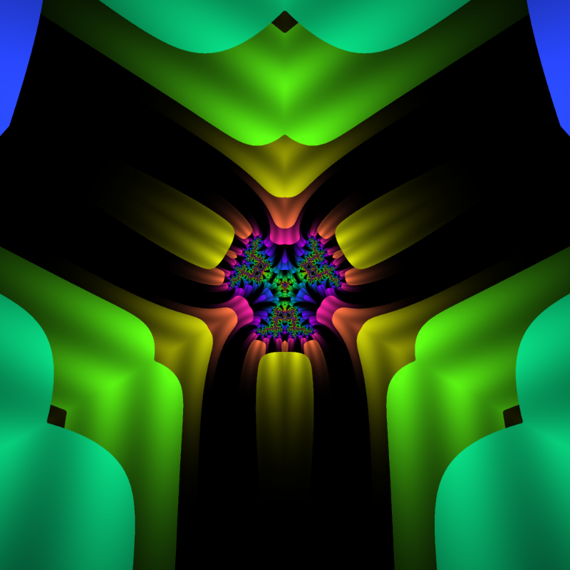 Fractal Flower #10 static token preview