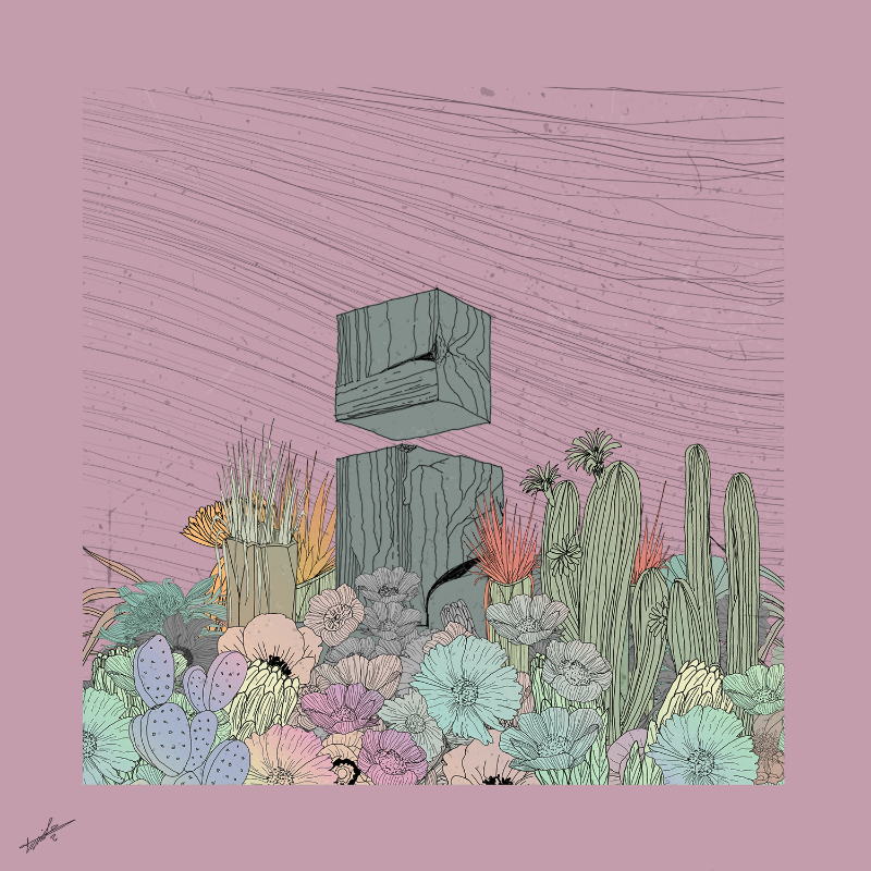 Garden of Lines #Rocks_Blooms #23 static token preview