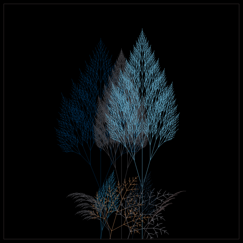 Fractal Forest #5 static token preview