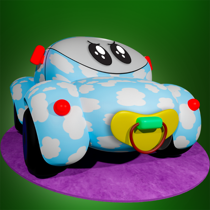 Morixels Colab #8 BabyCar #8 static token preview