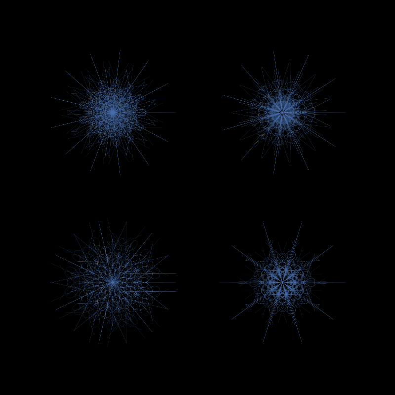 Snowflakes #18 static token preview