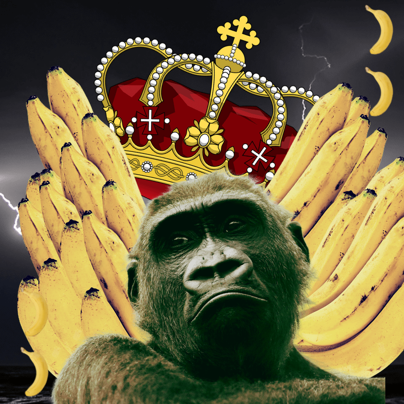 Banana gods #8 static token preview