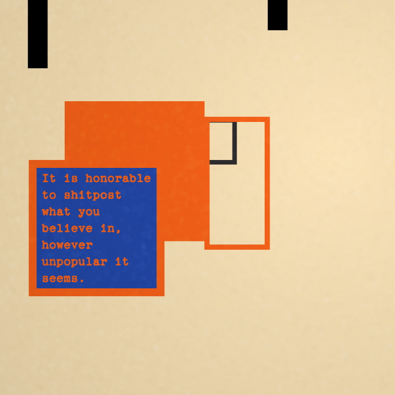 DeStijl Fortunes #16 static token preview