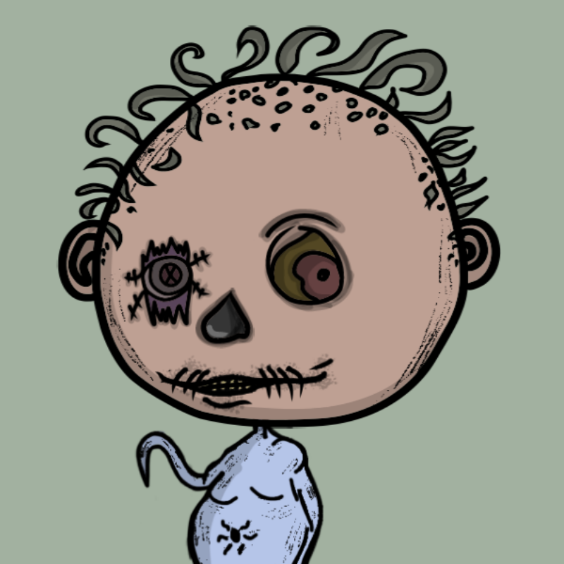Creepy Dolls #1 static token preview