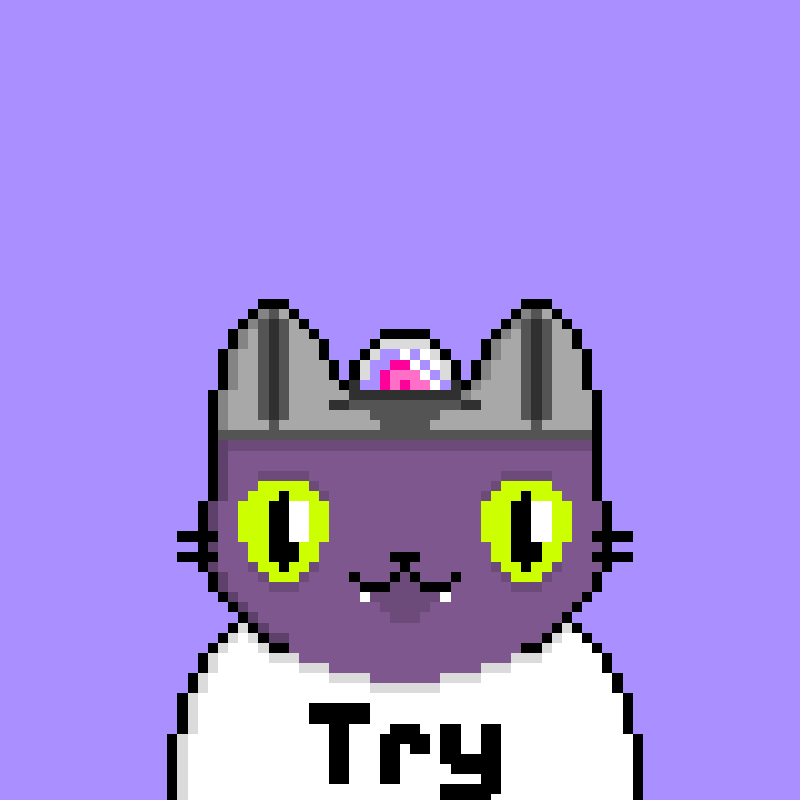 Totally Random Cats #34 static token preview