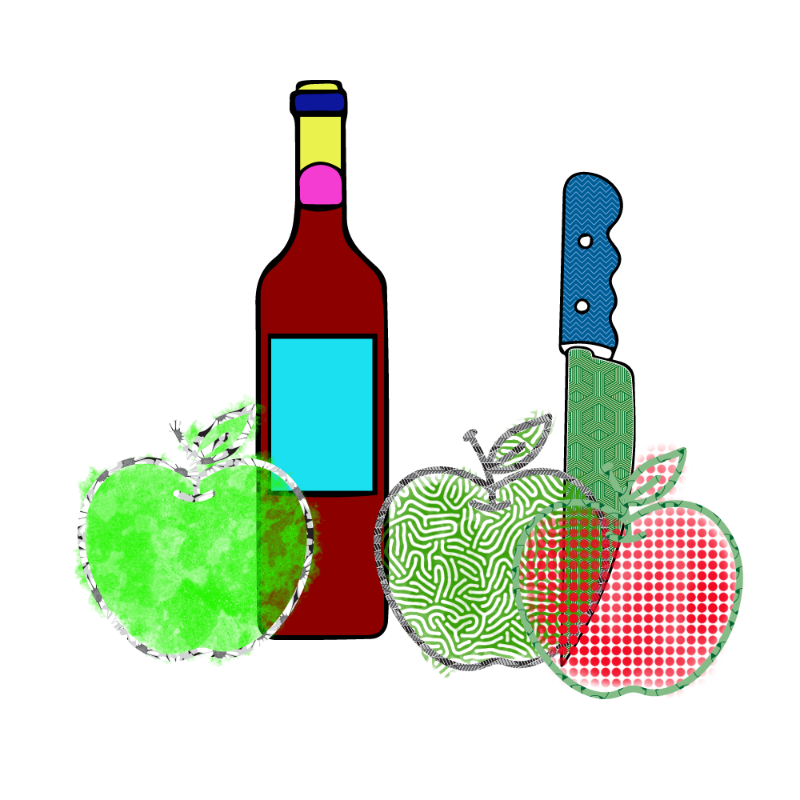 bottle and apples #120 static token preview