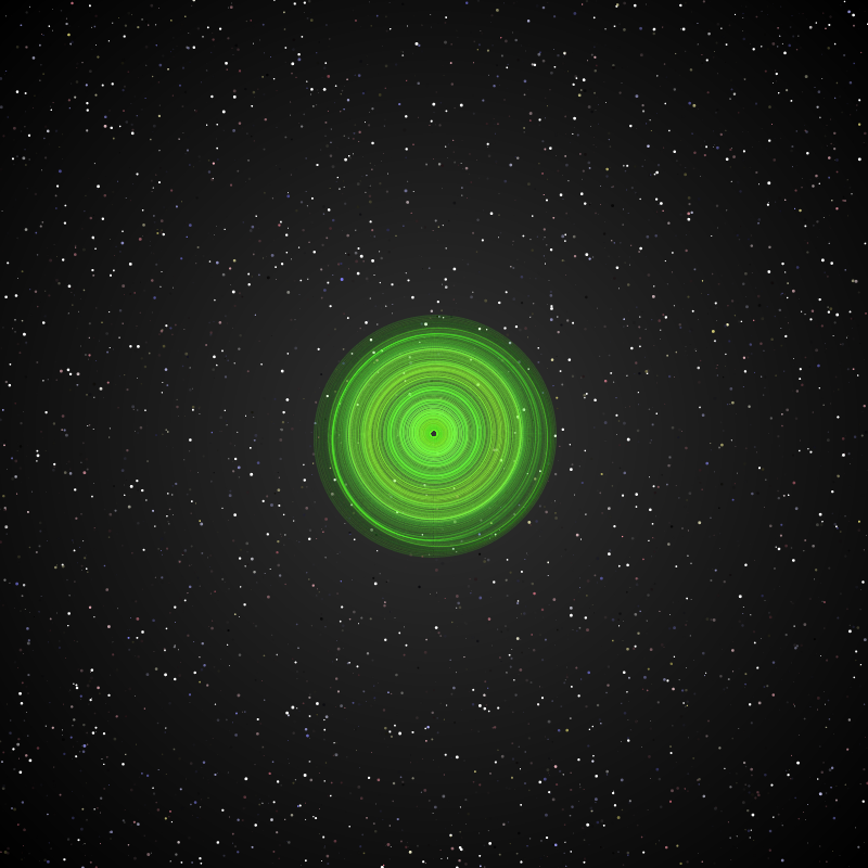 Supernova #5 static token preview