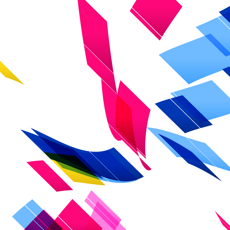 Composition #1 Ribbons #9 static token preview