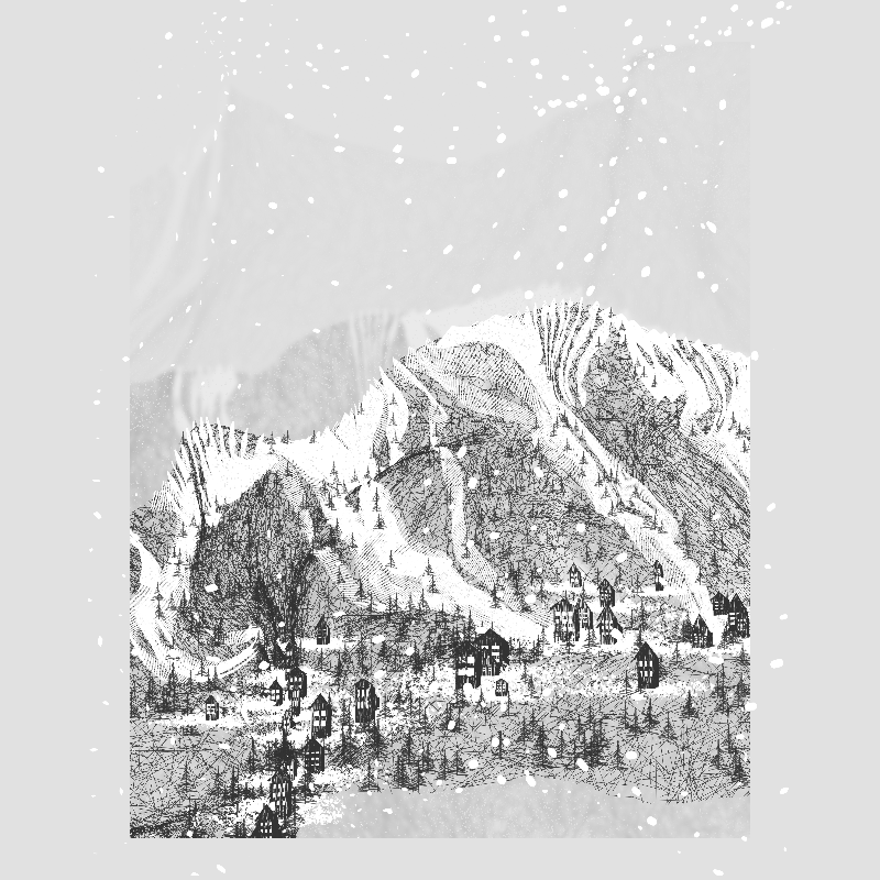 White Mountain Winter #18 static token preview