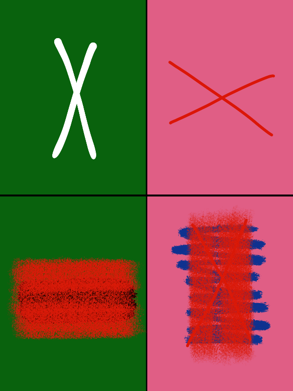 X 4 sides (Four 4) #2 static token preview