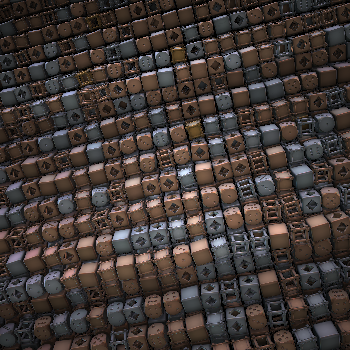 Tired Voxels #8 static token preview