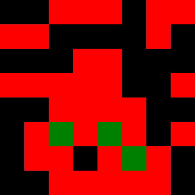 Pixel Roulette (Red, Green, Black) #5 static token preview