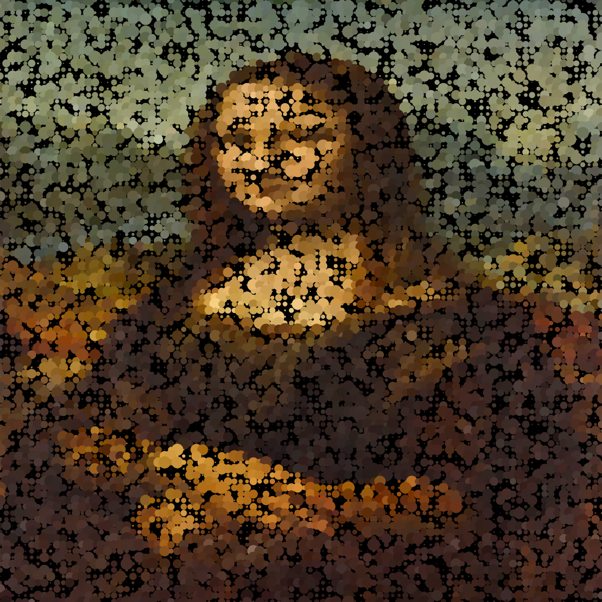 Getting Close to Monna Lisa #12 static token preview