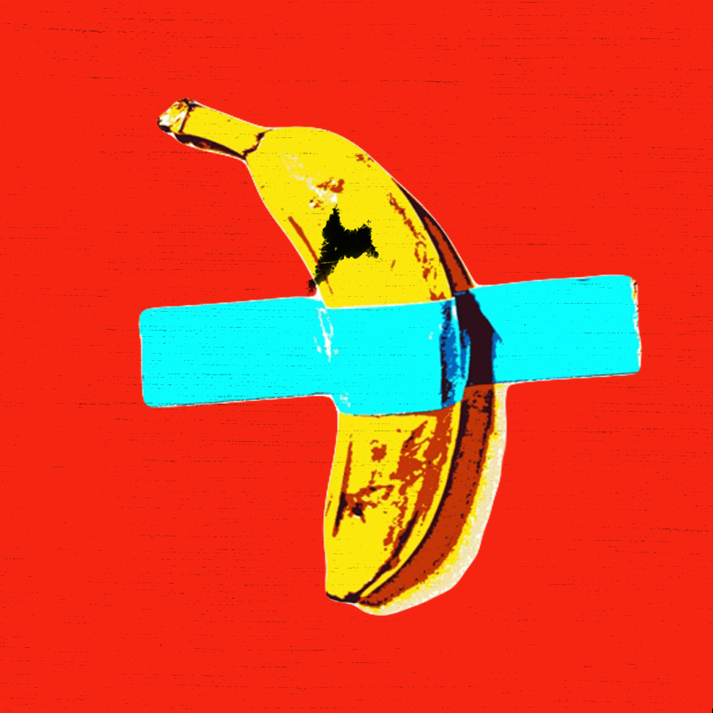 Shot Bananas - Warhol Tribute #7 static token preview