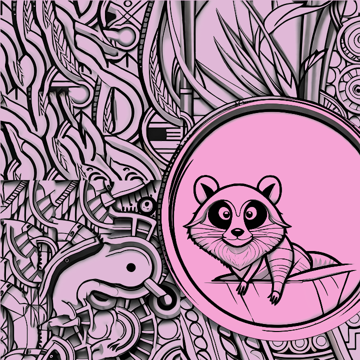 Playful weasel #1 static token preview