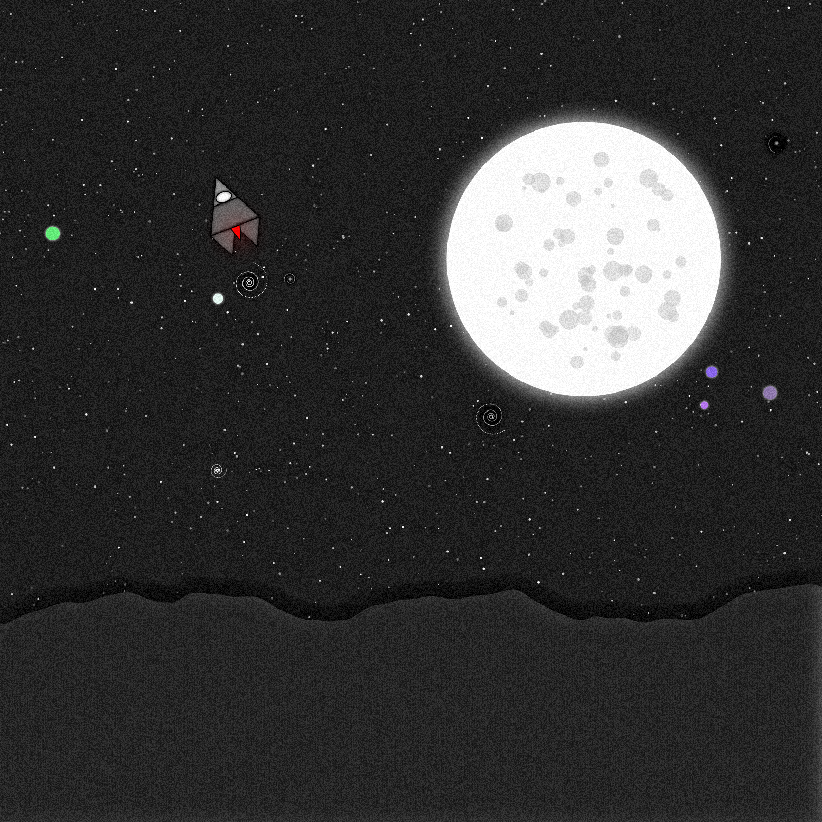 Space Thoughts #7 static token preview