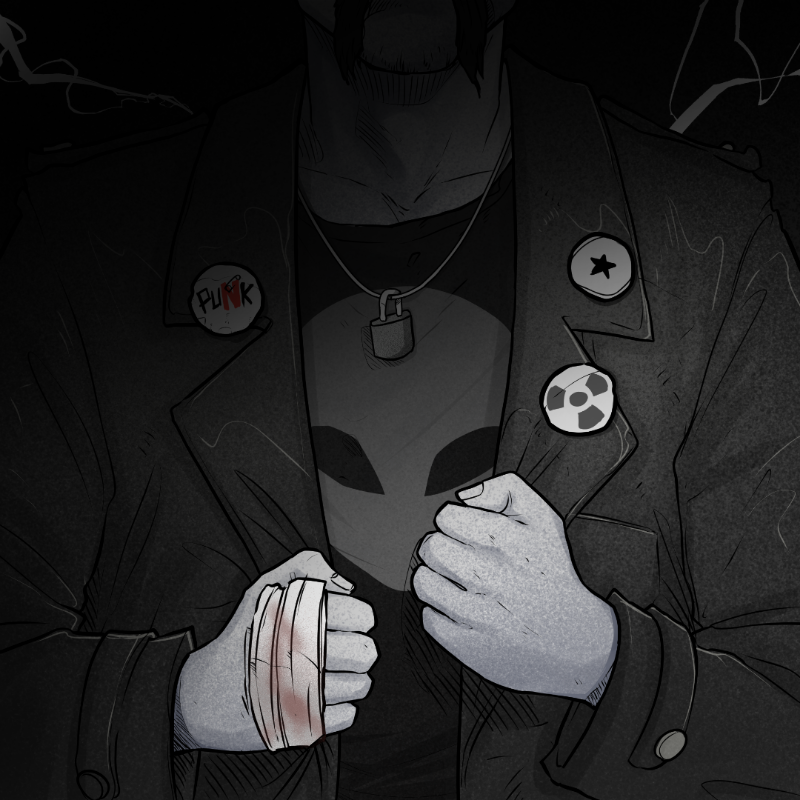 PUNX NOT DEAD #10 static token preview