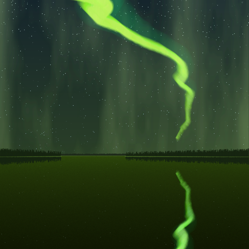 Aurora Borealis #15 static token preview
