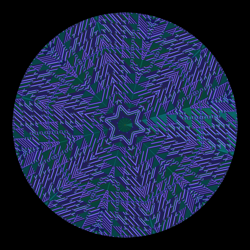 Binary kaleidoscope #21 static token preview